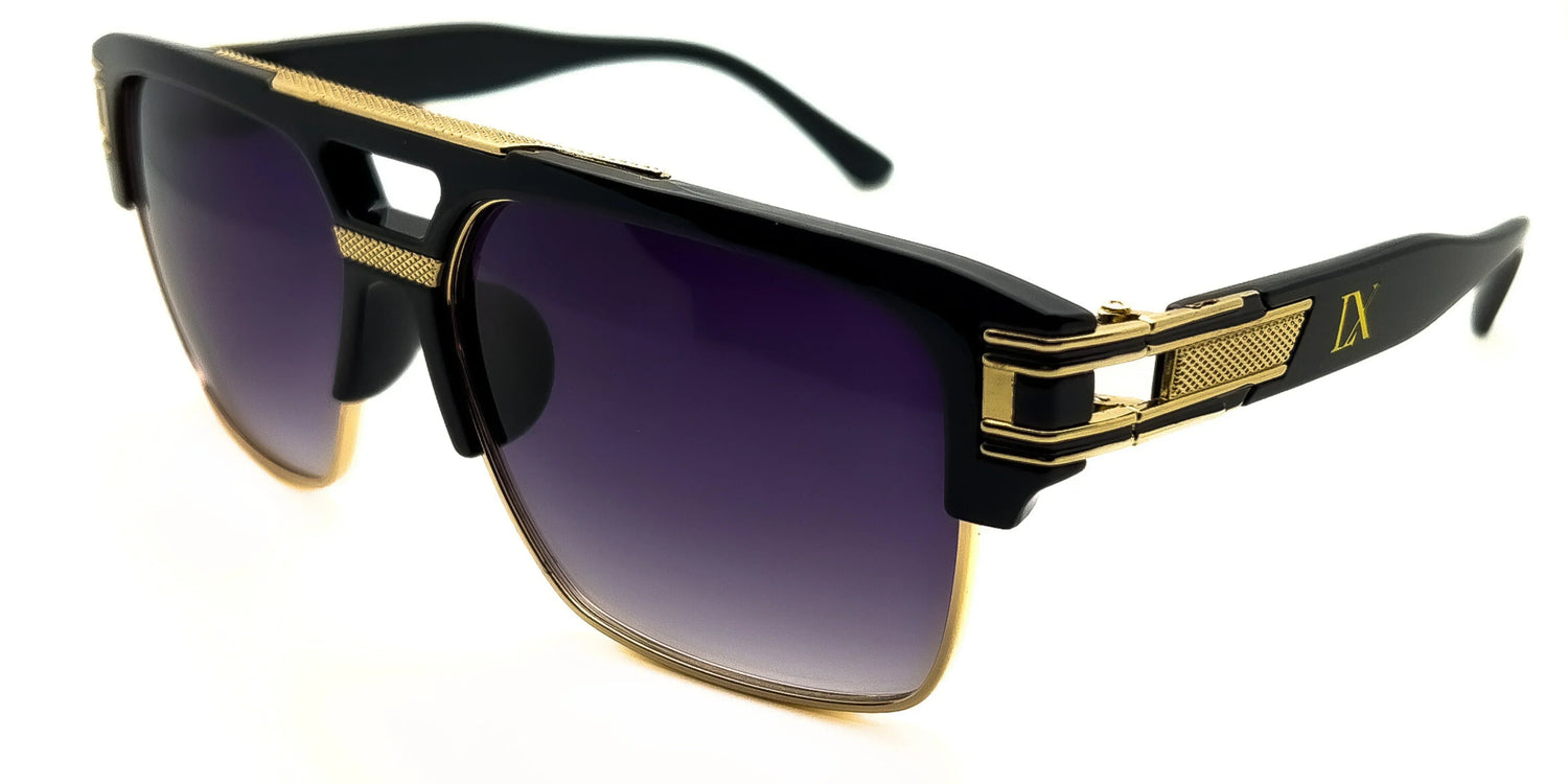 LUXURIANT™ SUNGLASSES - CAPITALS (Faded Black) - Modz Designs