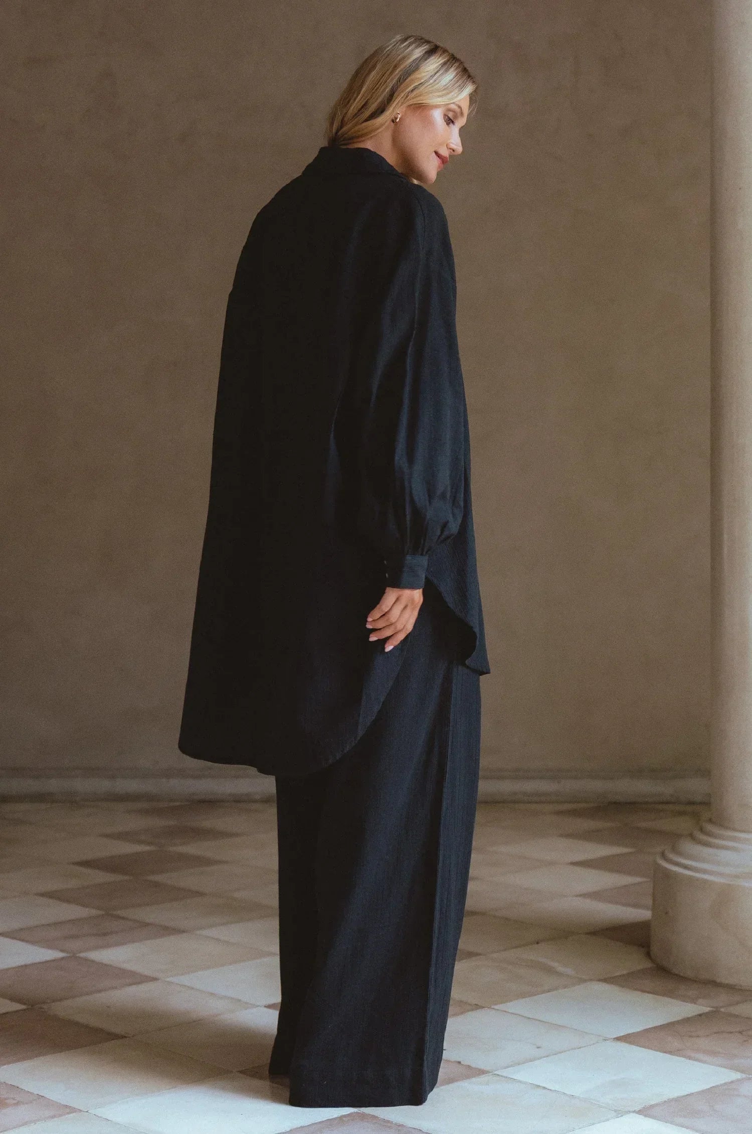 Calin Wide Leg Linen Pants (Sale) - Modz Designs