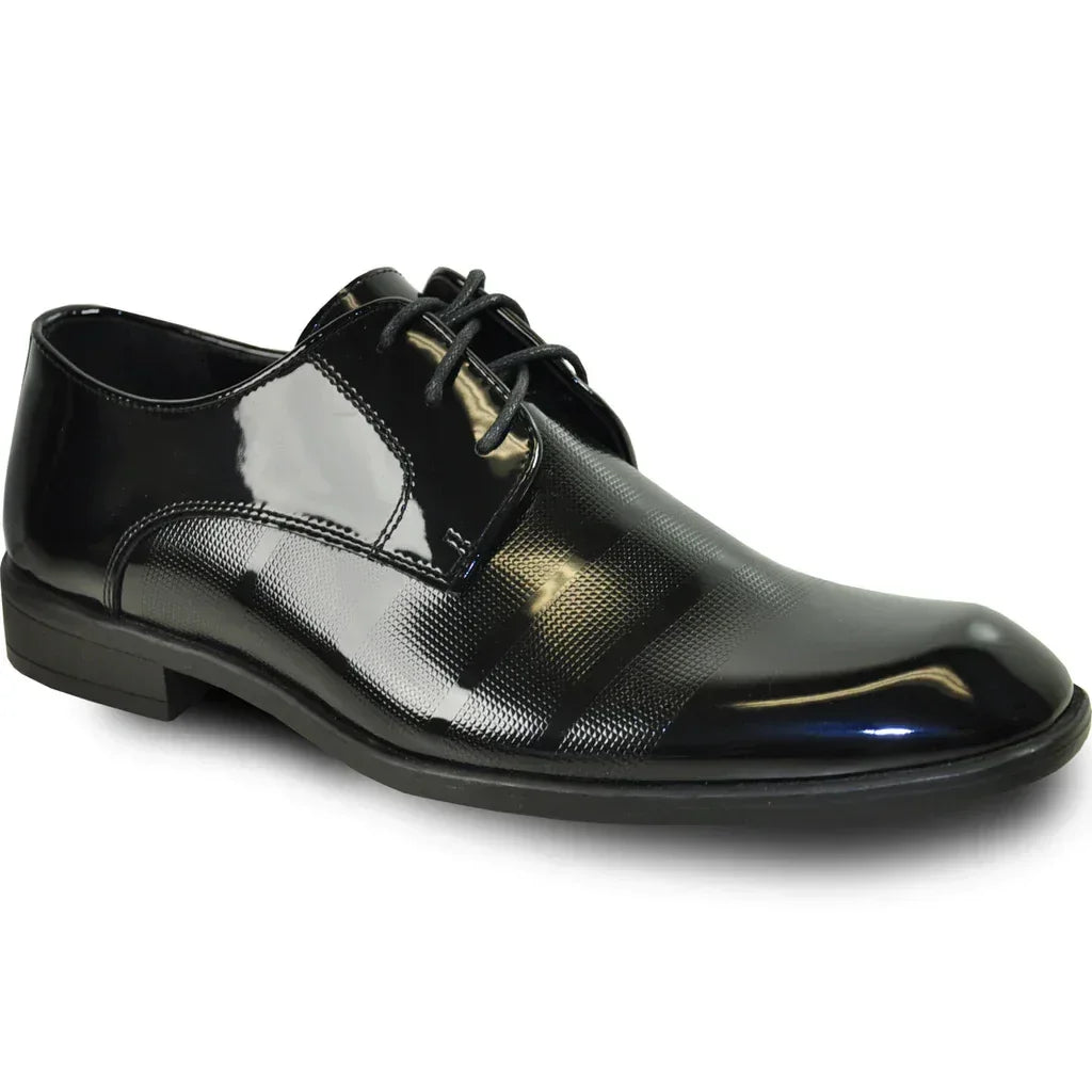 "Rockefeller" Black Vangelo Tuxedo Shoes - Modz Designs
