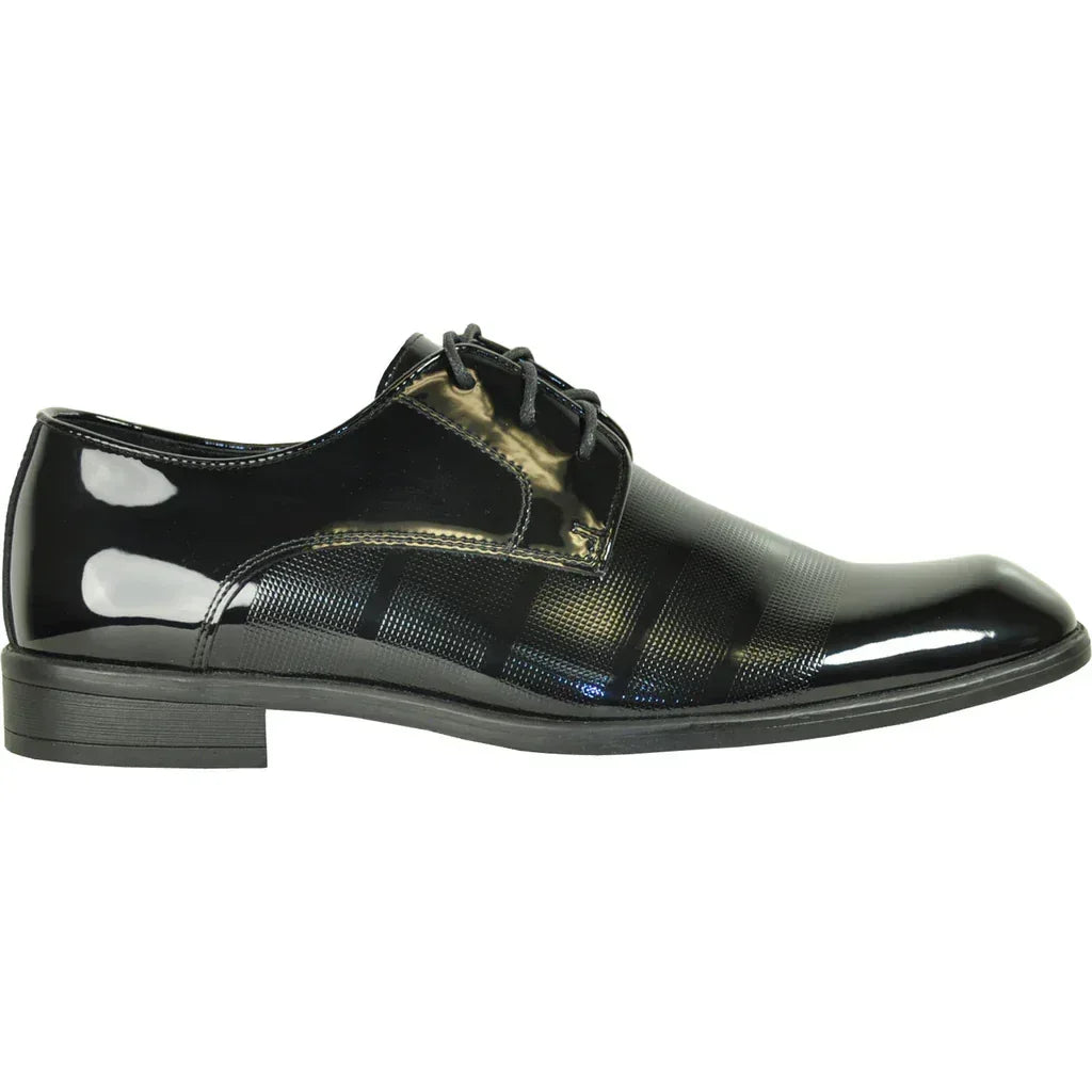 "Rockefeller" Black Vangelo Tuxedo Shoes - Modz Designs