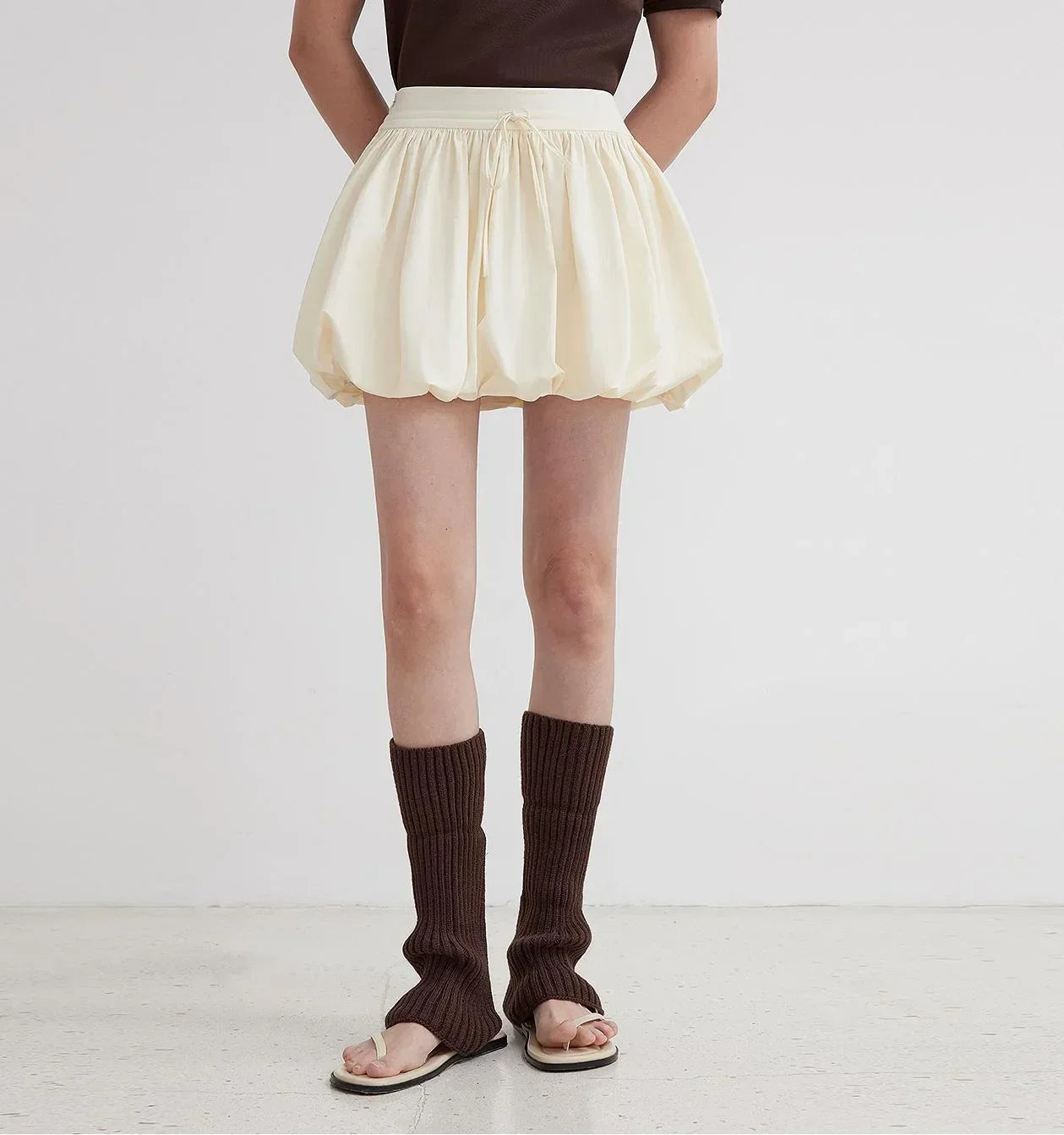 "Alice" low waist anti-exposure flower bud short skirt for women - Modz Designs