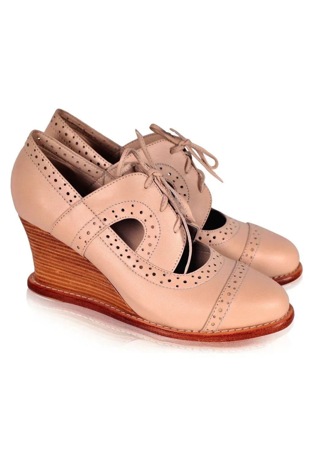 Stockholm Oxford Wedges - Modz Designs