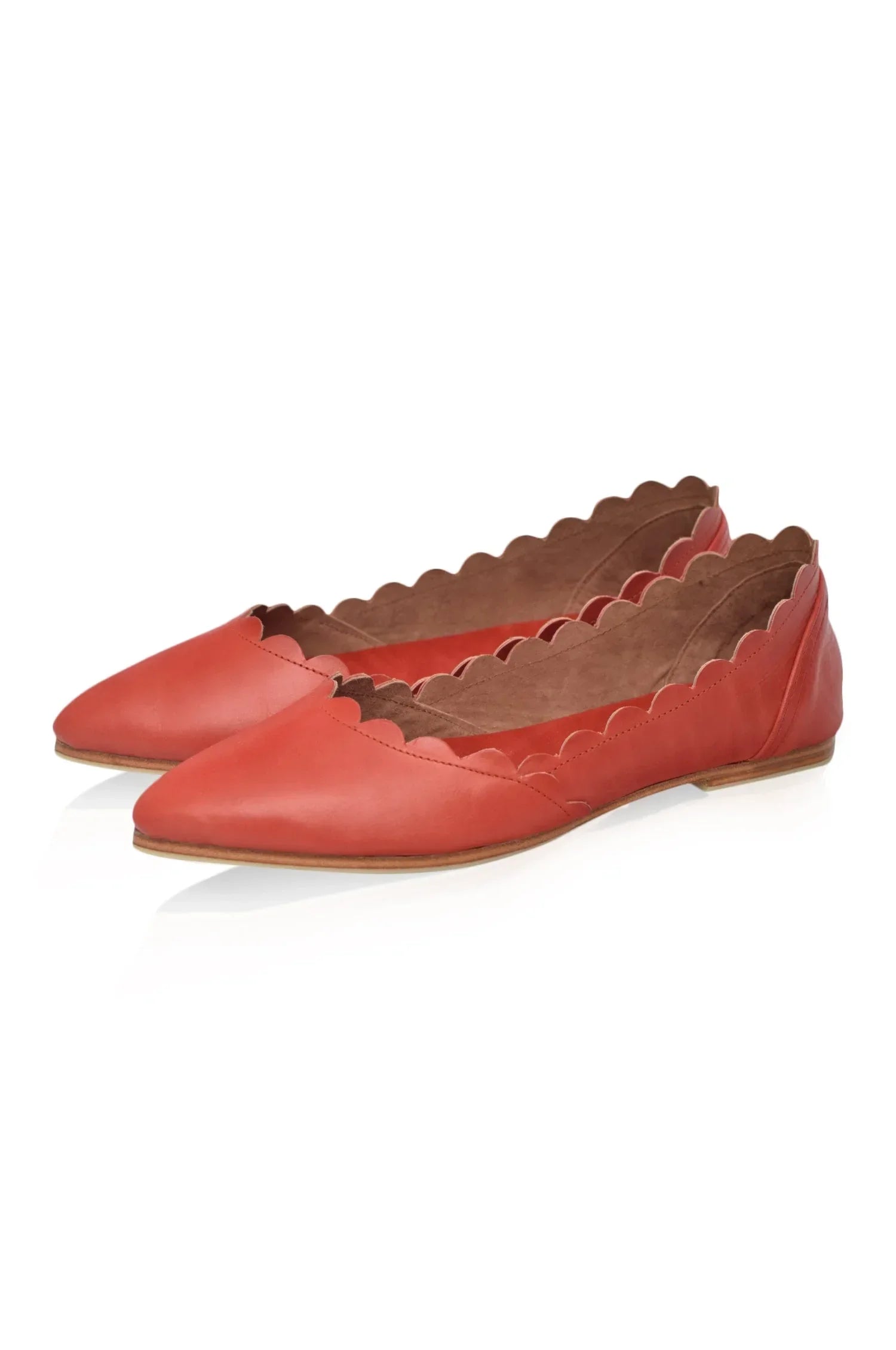 Valentina Leather Ballet Flats - Modz Designs