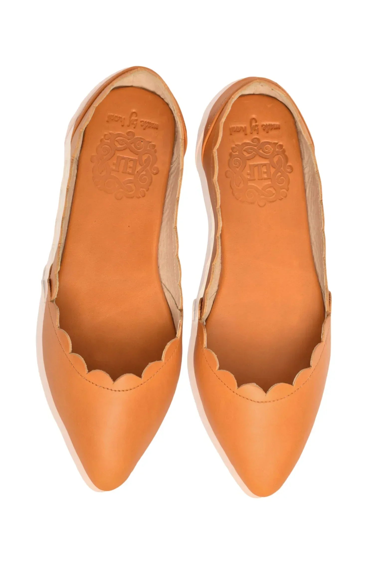 Valentina Leather Ballet Flats - Modz Designs