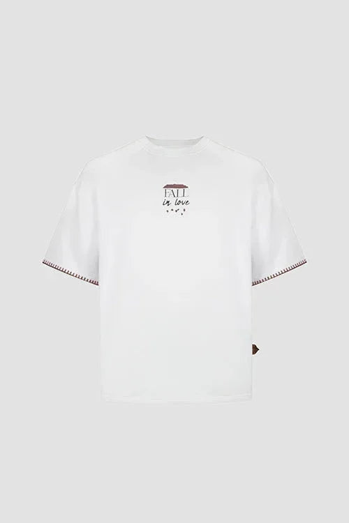 Fall In Love Oversized Tee - Modz Designs