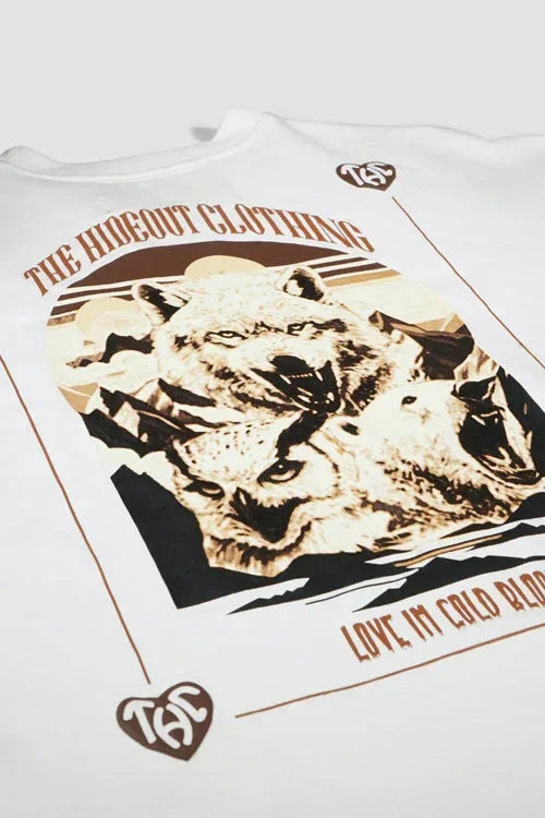 Love in Cold Blood Oversized Tee - Modz Designs