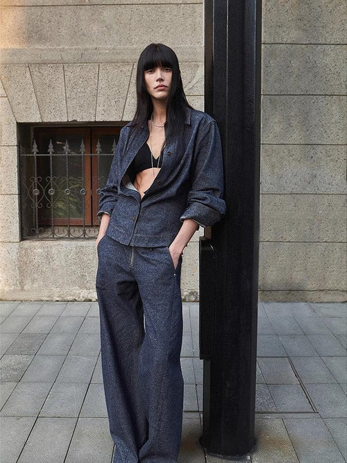 "Berlin Afternoon Tea" Refreshing breathable twill linen deconstructed silhouette old money style waist shirt top - Modz Designs