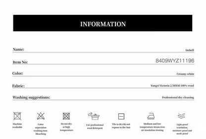 “Imbell"Imported Yangtze 30NM Contrast Stitch Wool Knit Skin-Friendly Short Top - Modz Designs