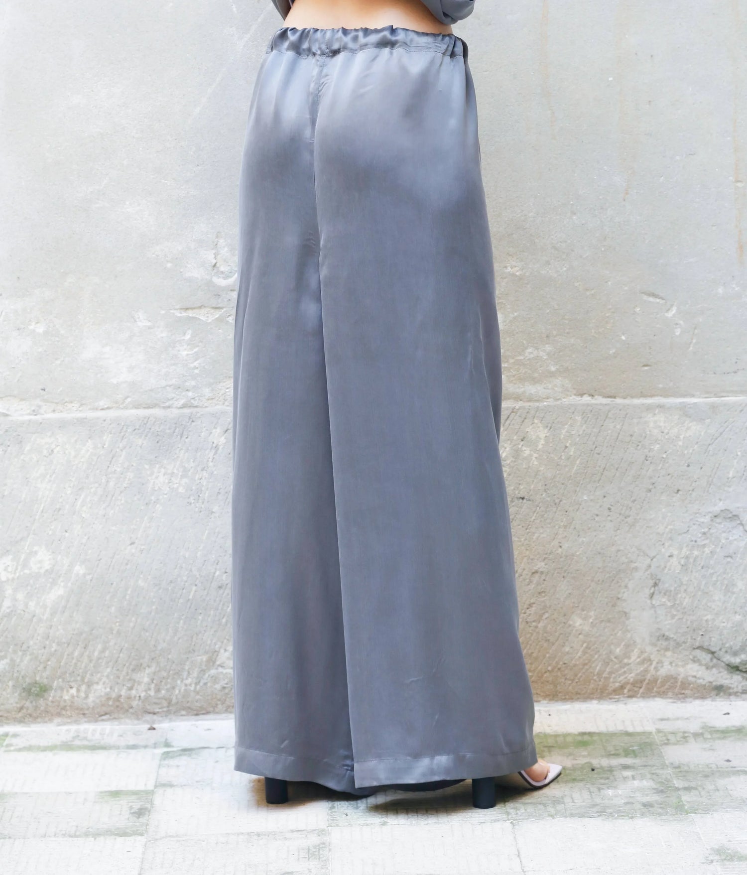 Low Waist Long Wide Pants 100% Bemberg - Modz Designs