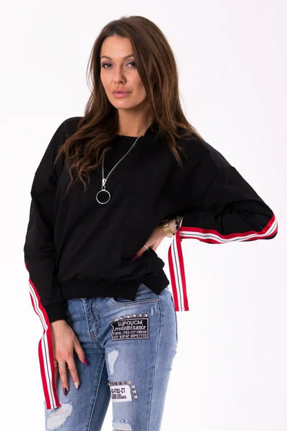 BLOUSE- BLACK 46027-2 - Modz Designs