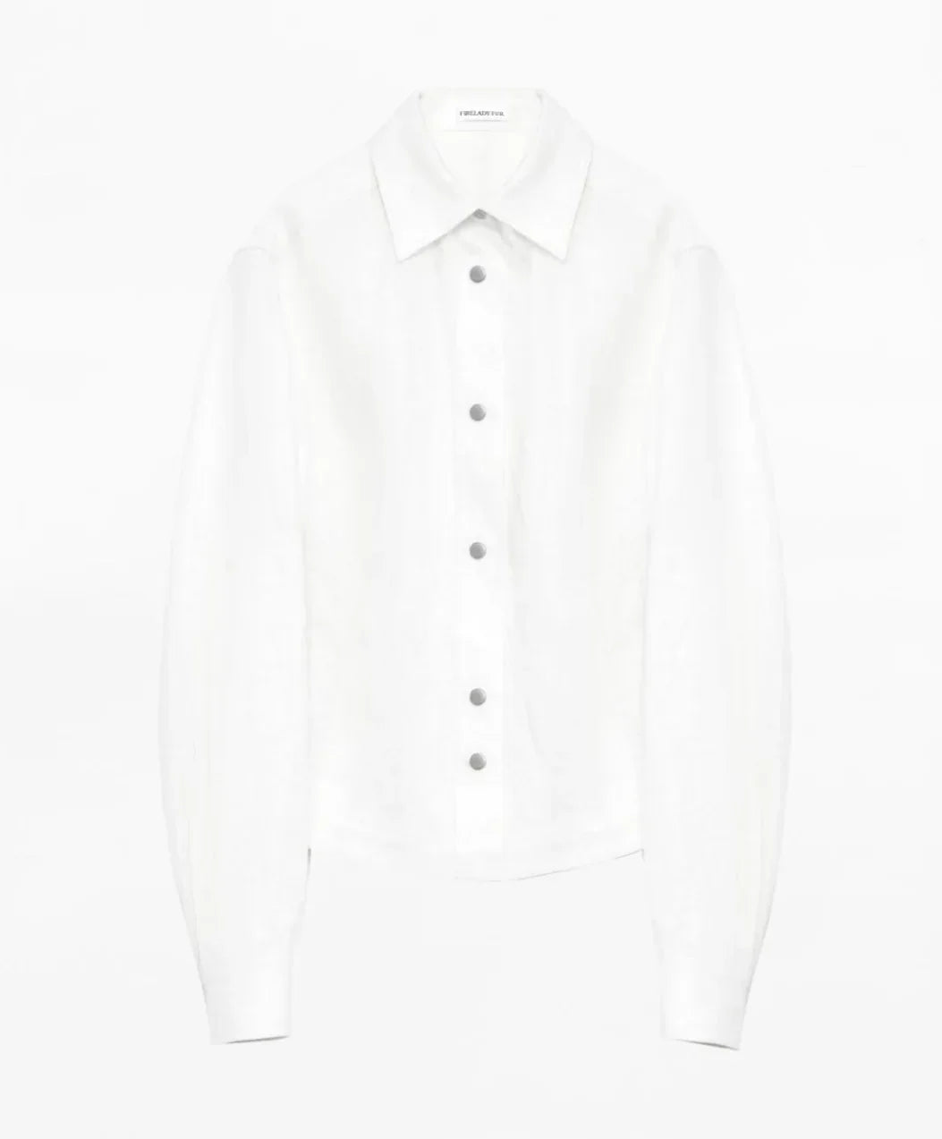 "Berlin Afternoon Tea" Refreshing breathable twill linen deconstructed silhouette old money style waist shirt top - Modz Designs