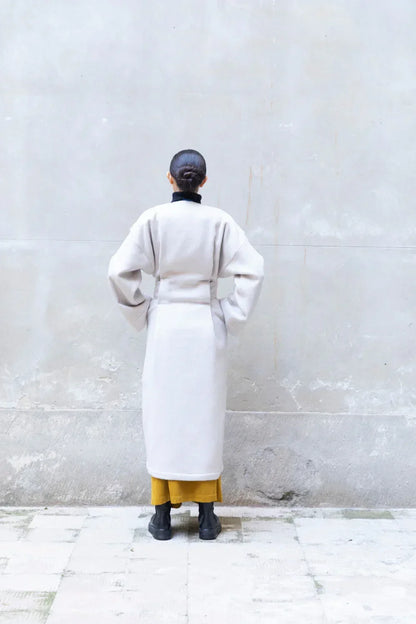 Recycled Wool Long Overcoat - Modz Designs