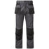 Mens Tuffstuff Excel Work Trousers - 710 back view showcasing two-tone design and knee pad pockets.