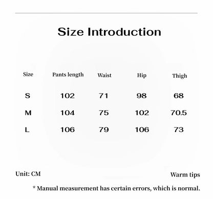 "Leisure First" Personalized three-dimensional large patch pocket straight wide-leg work trousers - Modz Designs