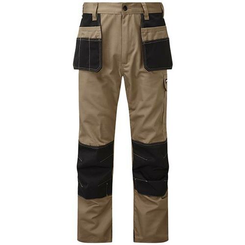 Mens Tuffstuff Excel Work Trousers - 710 with Tuff-Tex reinforcement and holster pockets.