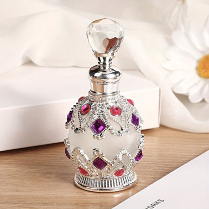 NNETM Luxury Dubai Floral Perfume Oil for Women in an elegant jeweled bottle design.