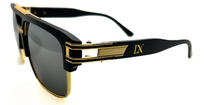 LUXURIANT™ SUNGLASSES - CAPITALS (Mirrored Black) - Modz Designs
