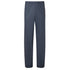 Mens Fort Flex Trousers - 920 in navy color, featuring elasticated waist and waterproof fabric.