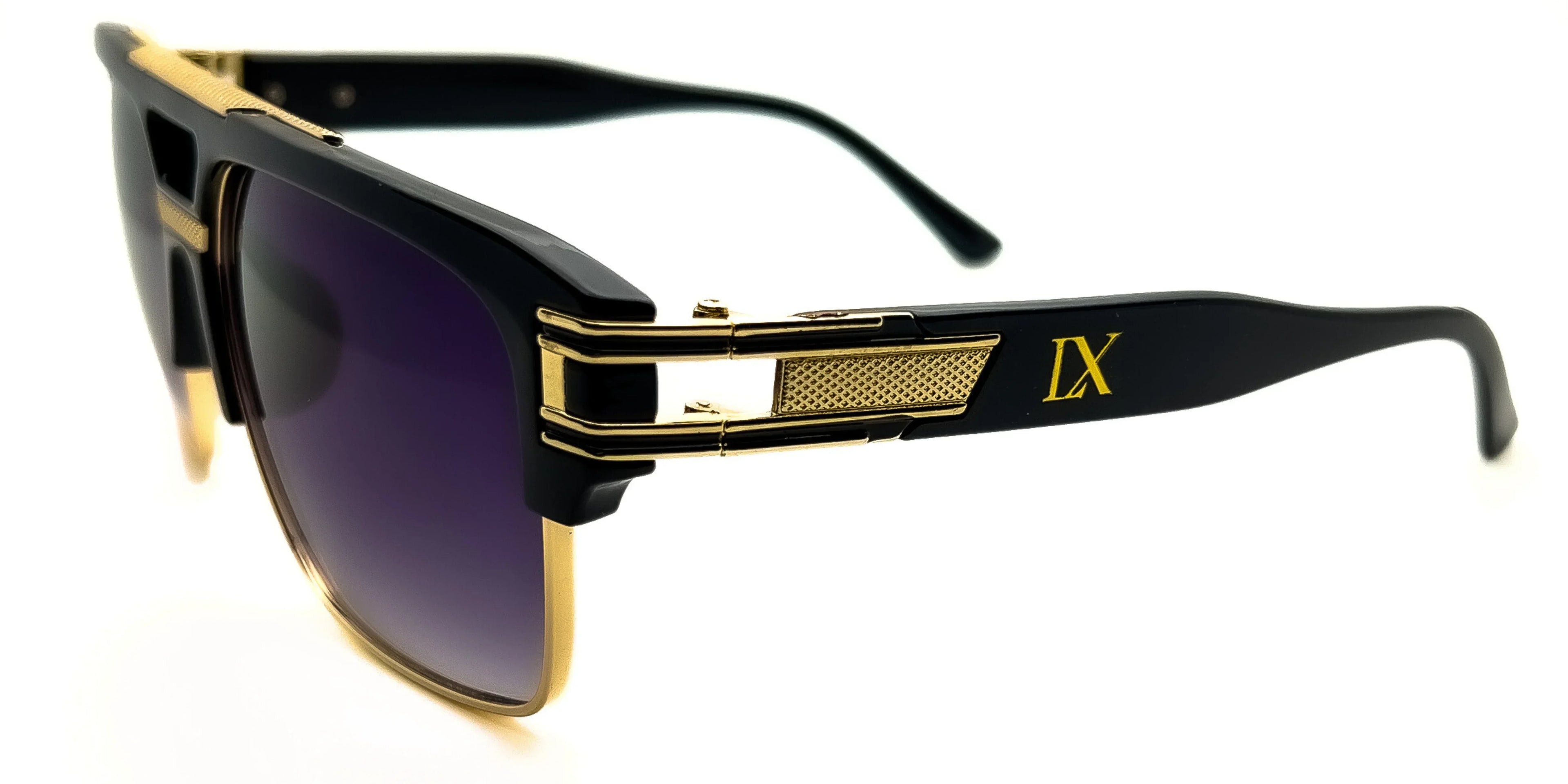 LUXURIANT™ SUNGLASSES - CAPITALS (Faded Black) - Modz Designs