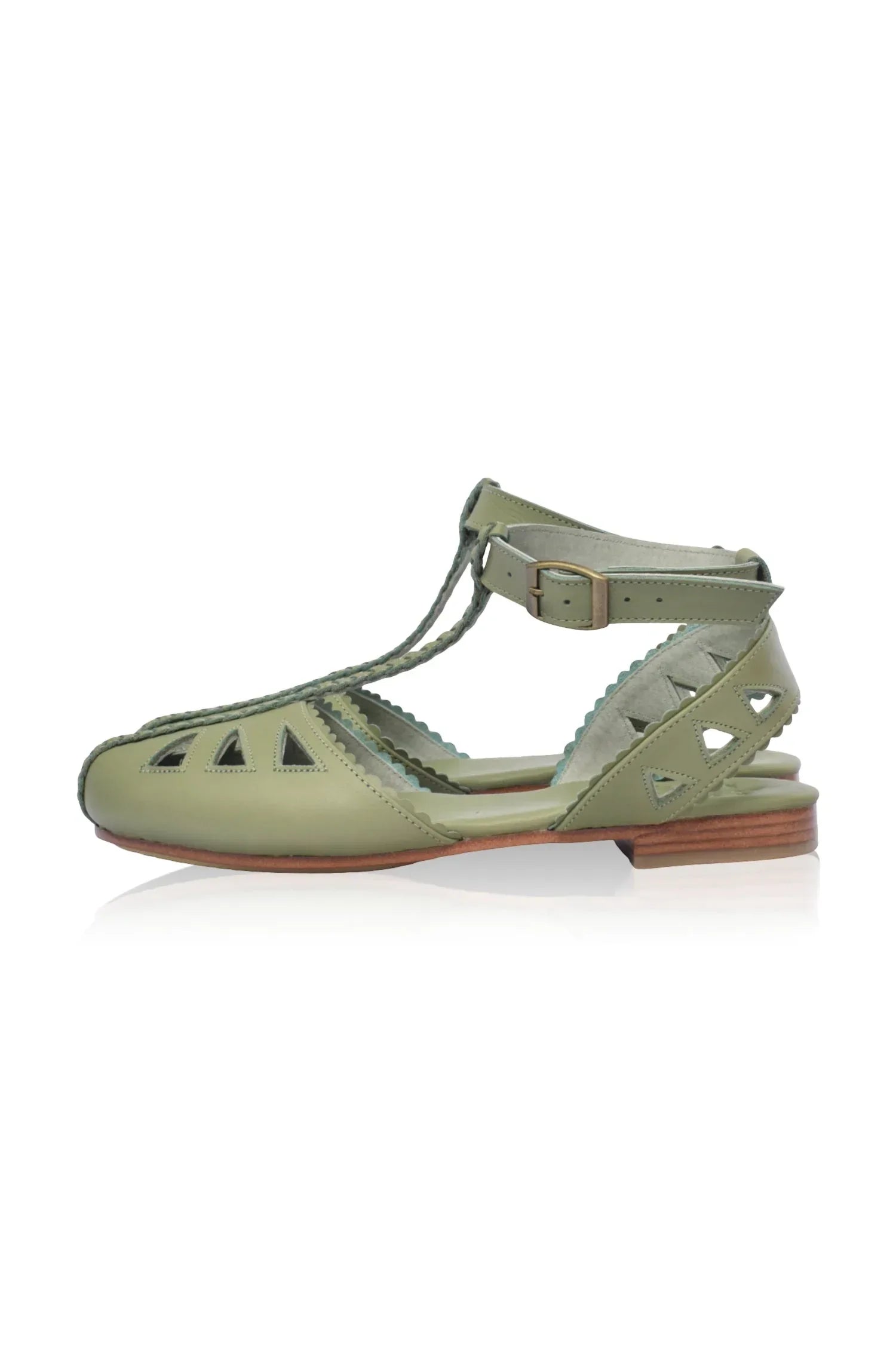 Bounty T-strap Leather Sandals - Modz Designs