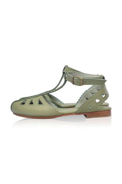 Bounty T-strap Leather Sandals - Modz Designs