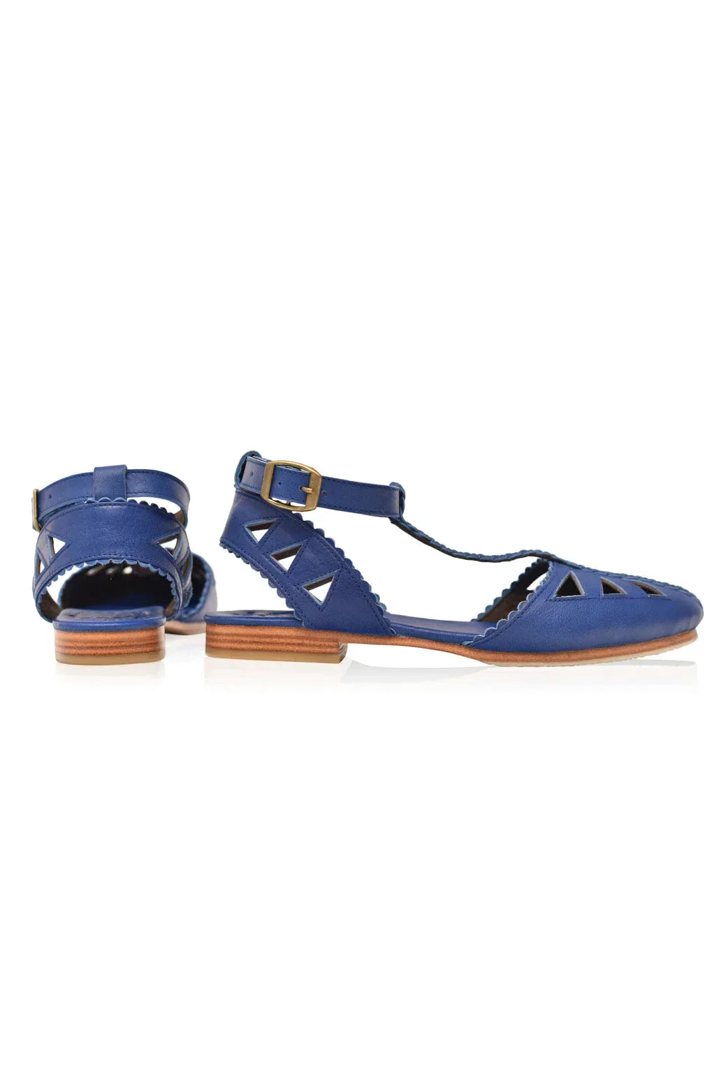 Bounty T-strap Leather Sandals - Modz Designs
