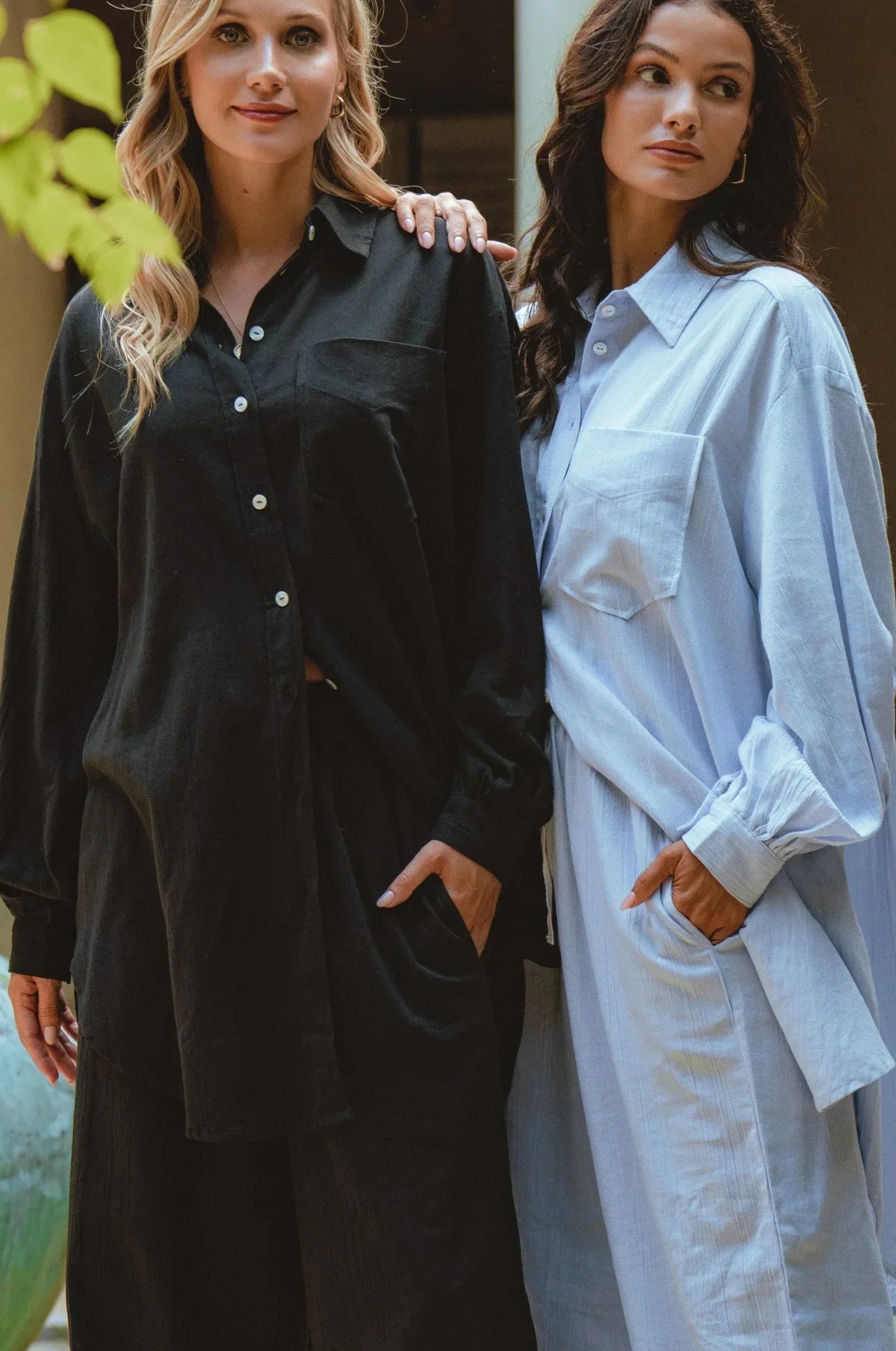 Calin Wide Leg Linen Pants (Sale) - Modz Designs