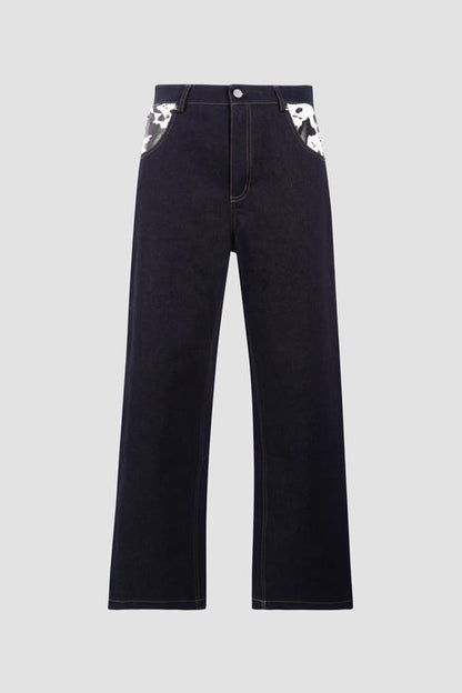 Cow Pocket Denim Jeans - Modz Designs