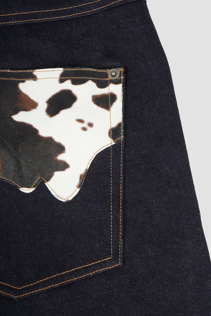 Cow Pocket Denim Jeans - Modz Designs
