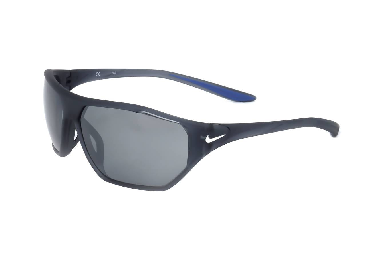 NIKE SUNGLASSES Mod. AERO DRIFT MATTE DARK GREY SILVER - Nike Max Optics lenses - Modz Designs