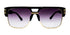 LUXURIANT™ SUNGLASSES - CAPITALS (Faded Black) - Modz Designs