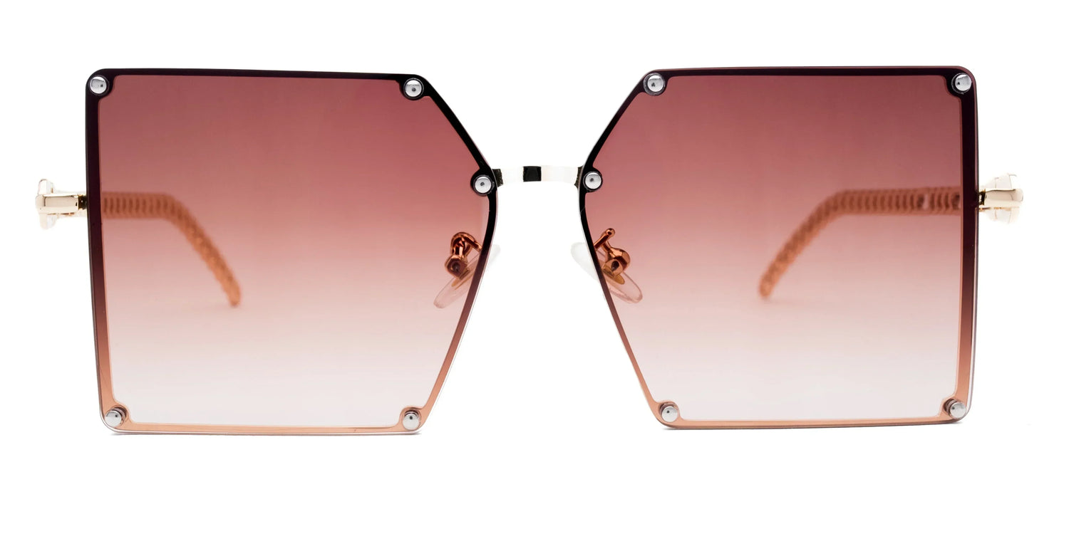 LADYBOSS SUNGLASSES - ELEVATIONS (Amber) - Modz Designs