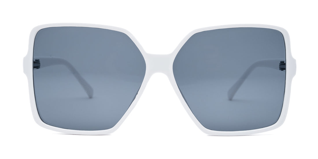 LADYBOSS SUNGLASSES - GLAMOURS (White)