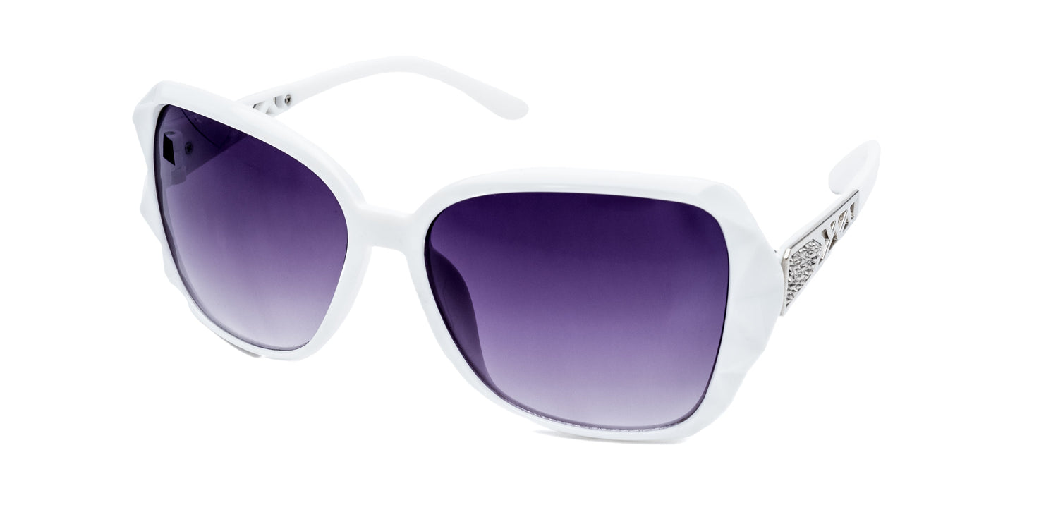 LADYBOSS SUNGLASSES - MAVENS (White)