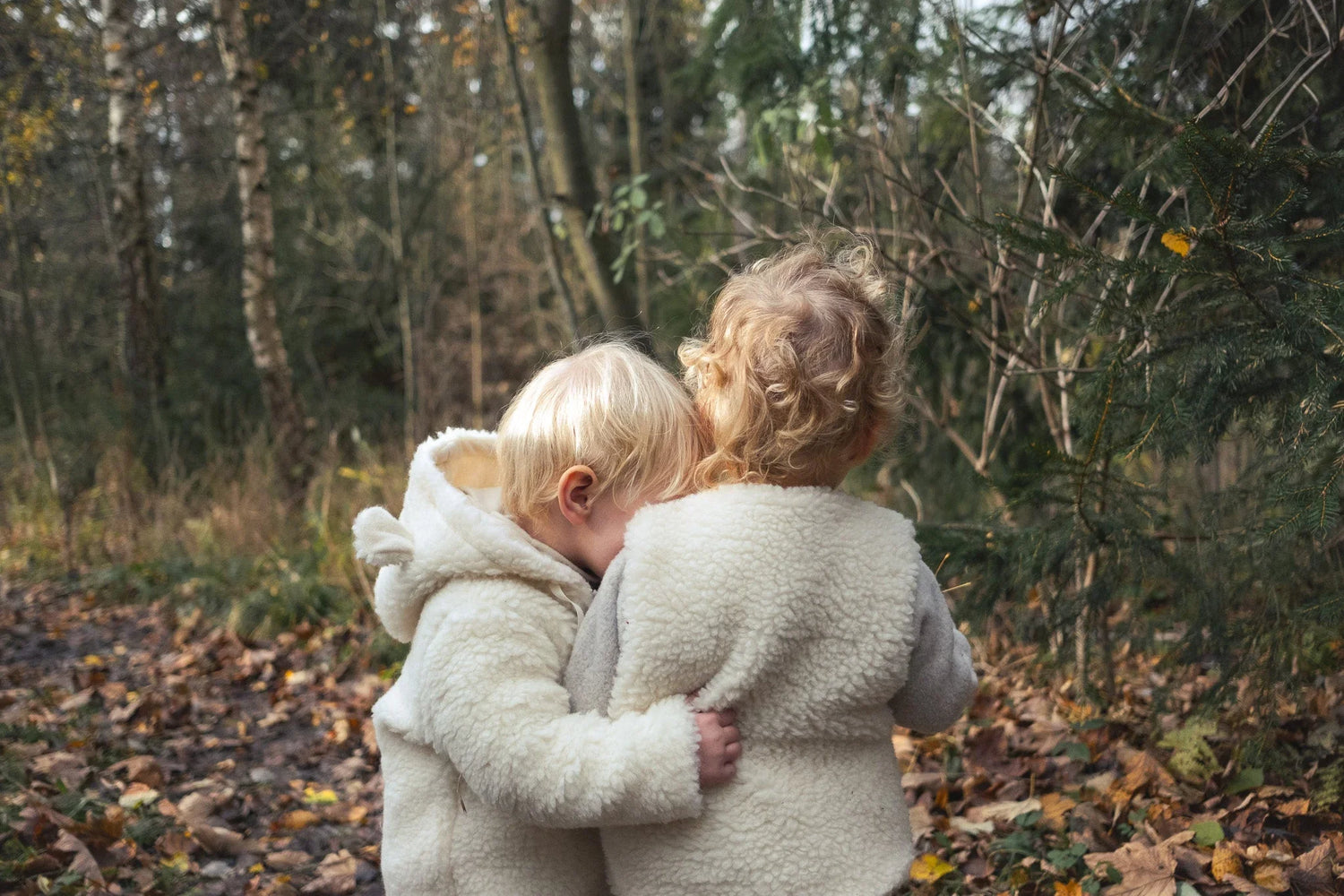 Baby/Kid Virgin Wool Vest - White/Red