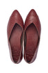 Elle Pointy Toe Leather Ballet Flats - Modz Designs