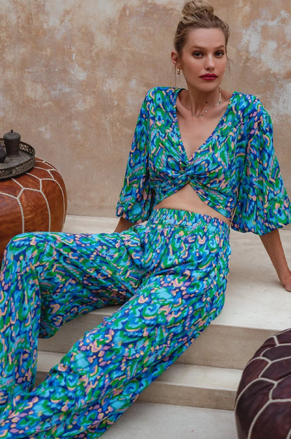 Fatima Wide Leg Pants (Sale) - Modz Designs