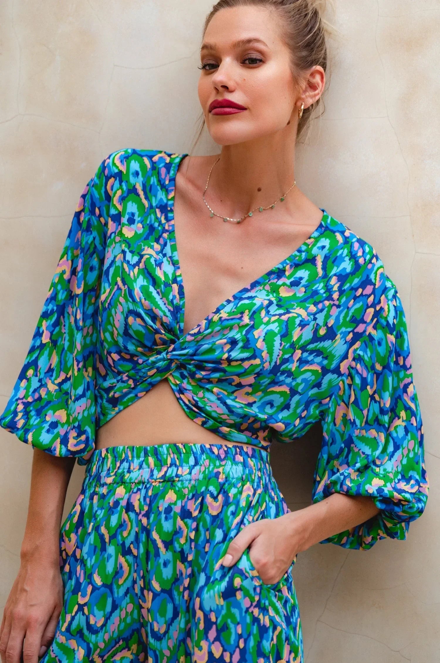 Fatima Cropped Summer Top (Sale) - Modz Designs