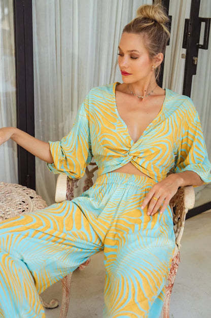 Fatima Cropped Summer Top (Sale) - Modz Designs