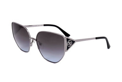 GUESS SUNGLASSES Mod. GU7875 SHINY LIGHT NICKELTIN