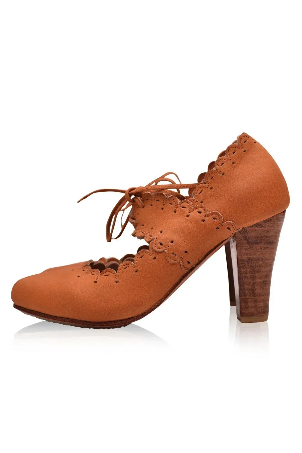 Paradise Bird Leather Heels - Modz Designs