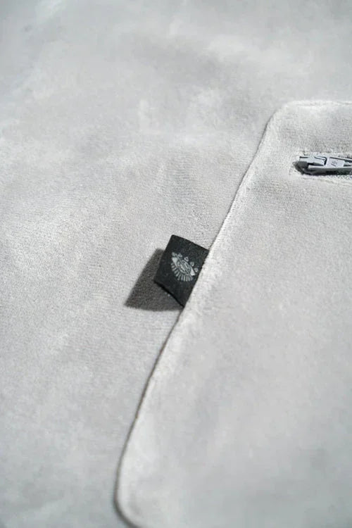 Metal Logo Velour Flared Sweatpants - Modz Designs