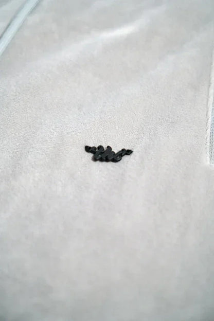 Metal Logo Velour Flared Sweatpants - Modz Designs