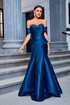 elegant evening dress