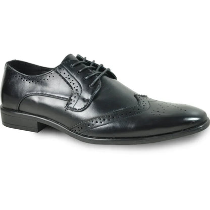 BRAVO Men Dress Shoe KING-2 Wingtip Oxford Shoe - Modz Designs