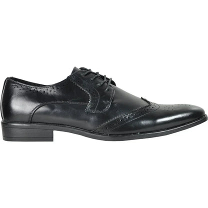 BRAVO Men Dress Shoe KING-2 Wingtip Oxford Shoe - Modz Designs