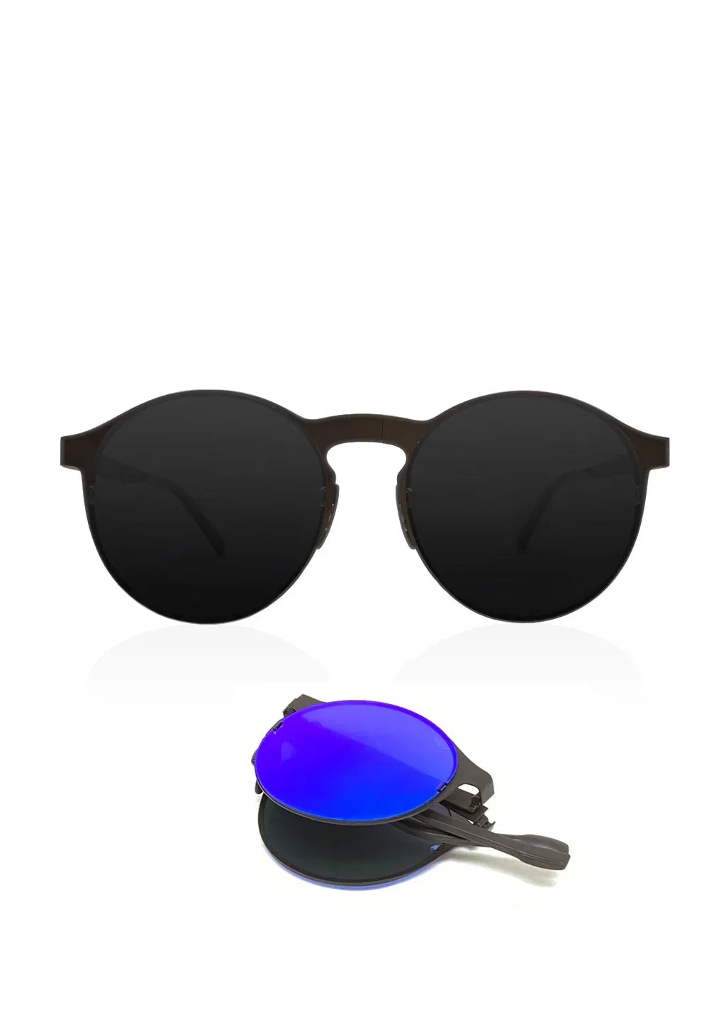 Looper - Foldable round sunglasses - Modz Designs