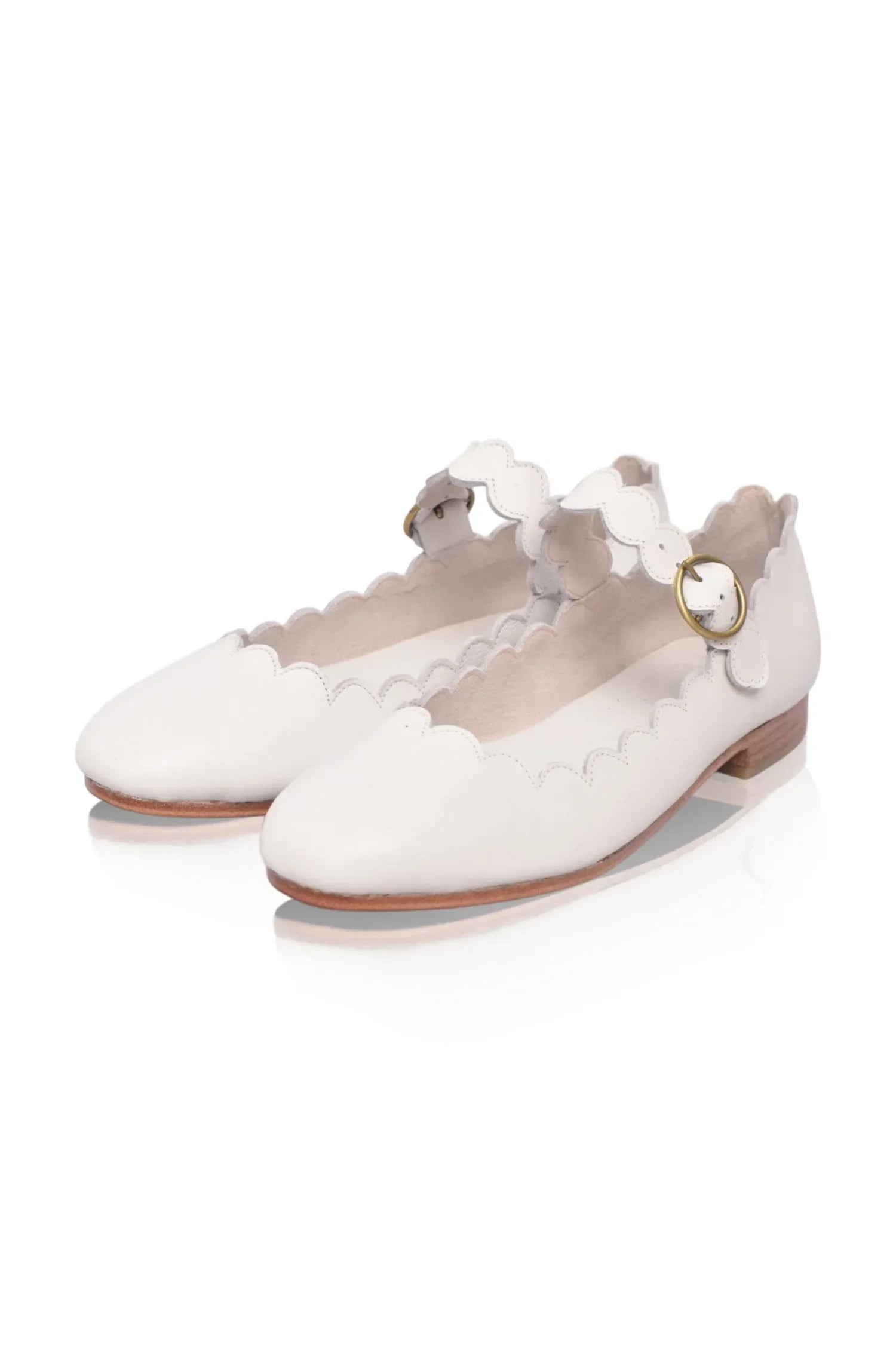 Mia Rosa Leather Ballet Flats - Modz Designs