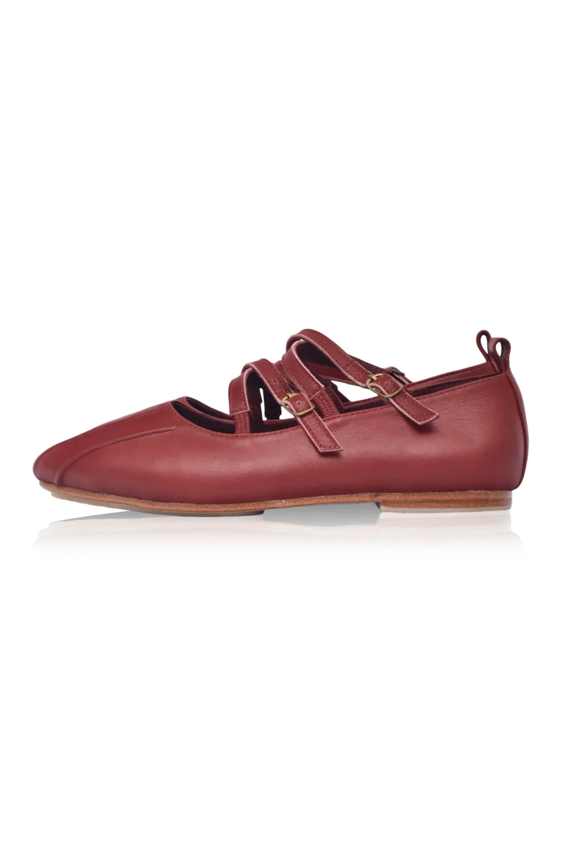 Obsession Criss Cross Leather Flats - Modz Designs
