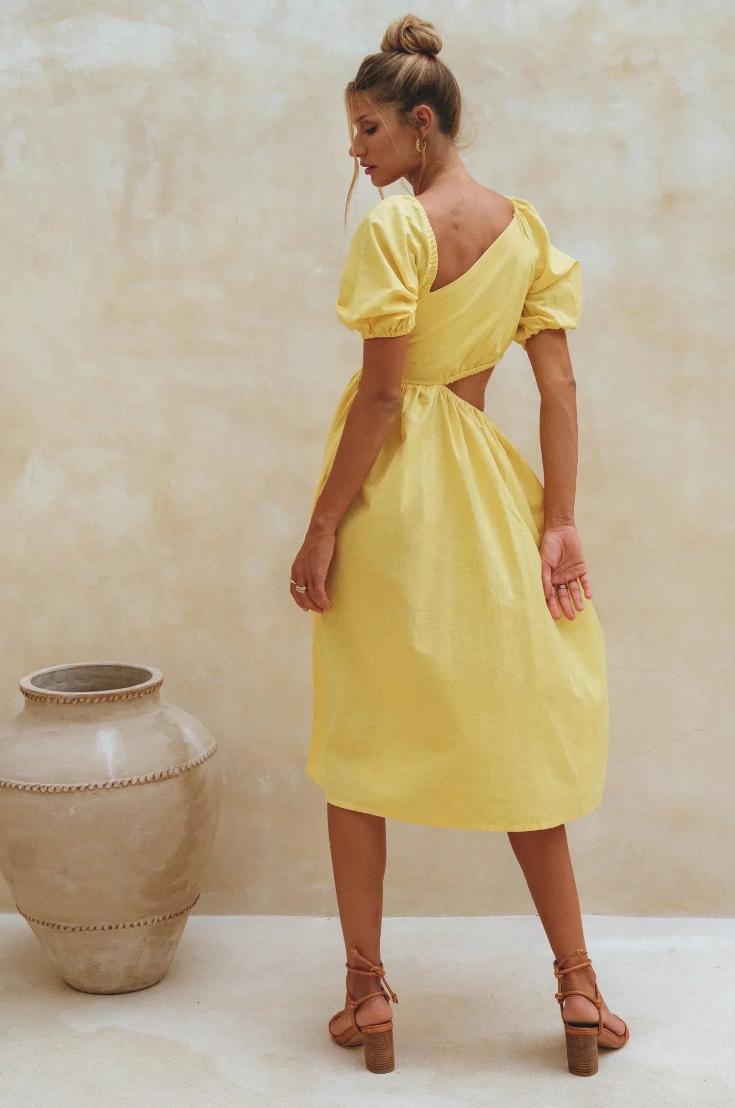 Ophelia Block Heel Wrap Sandals - Modz Designs